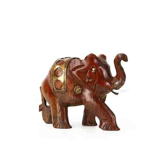 AKS0094 uzakdoğu el oyması fil biblo