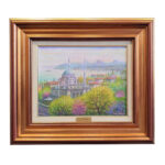 Tankut Bilge (1942) Cihangir’den Tophane. İstanbul Manzara Tablosu