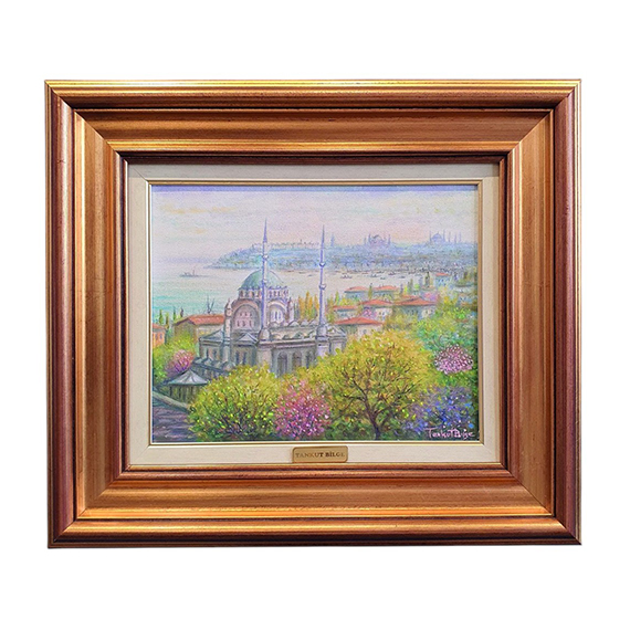 Tankut Bilge Cihangir’den Tophane Tankut Bilge (1942) Cihangir’den Tophane. İstanbul Manzara Tablosu